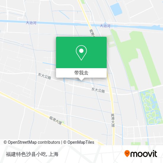 福建特色沙县小吃地图