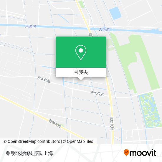 张明轮胎修理部地图