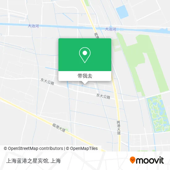 上海蓝港之星宾馆地图