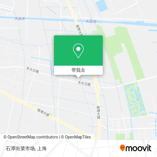 石潭街菜市场地图