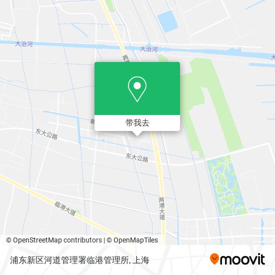 浦东新区河道管理署临港管理所地图