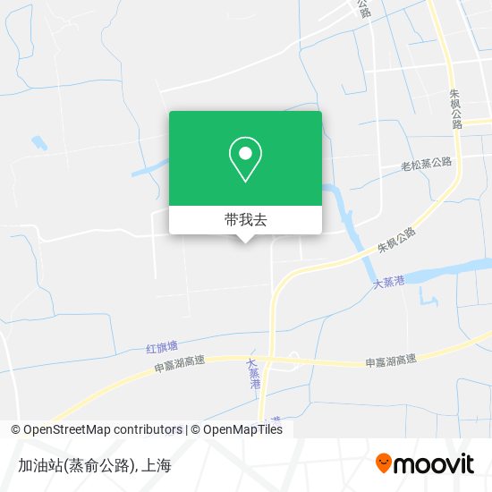 加油站(蒸俞公路)地图