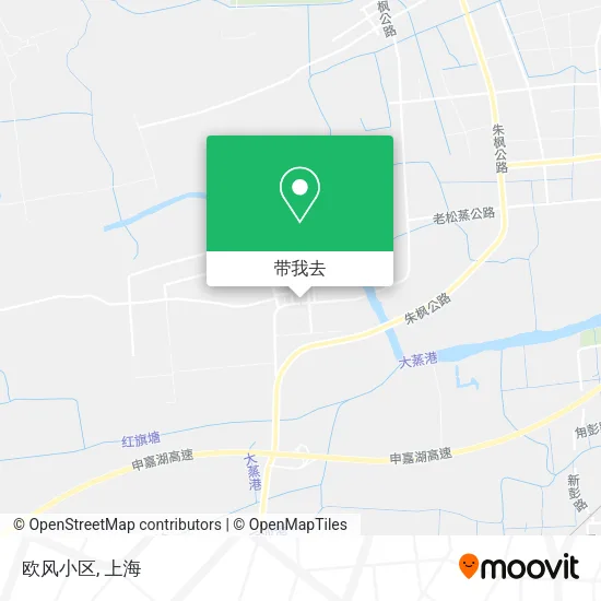 欧风小区地图