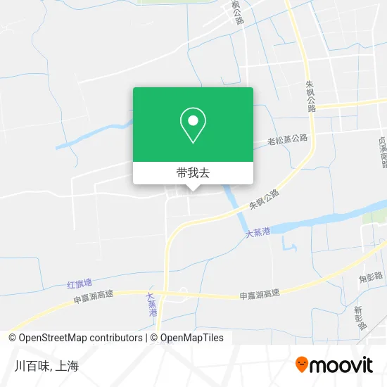 川百味地图