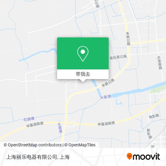上海丽乐电器有限公司地图