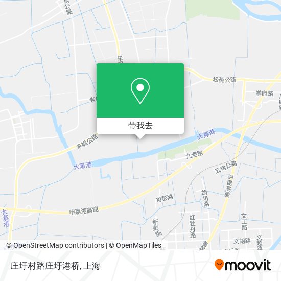 庄圩村路庄圩港桥地图