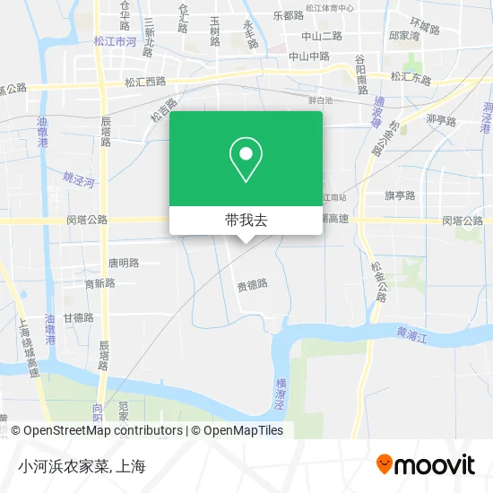 小河浜农家菜地图