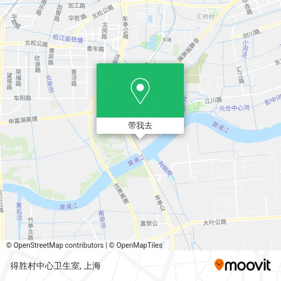 得胜村中心卫生室地图