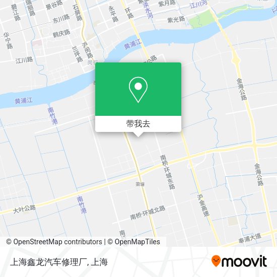 上海鑫龙汽车修理厂地图
