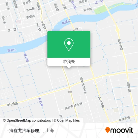 上海鑫龙汽车修理厂地图