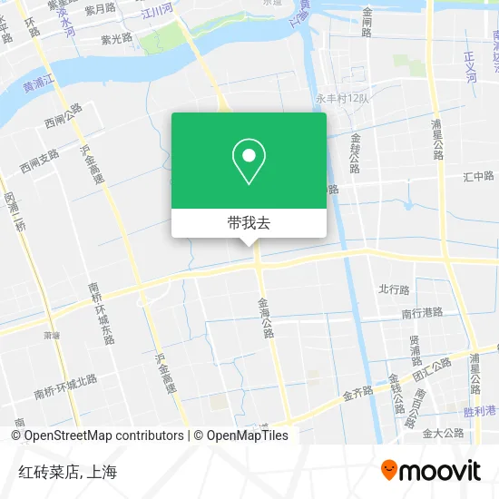 红砖菜店地图