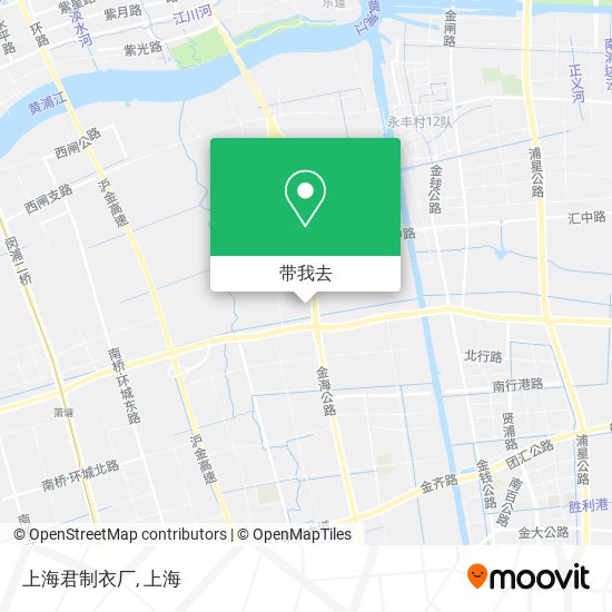 上海君制衣厂地图