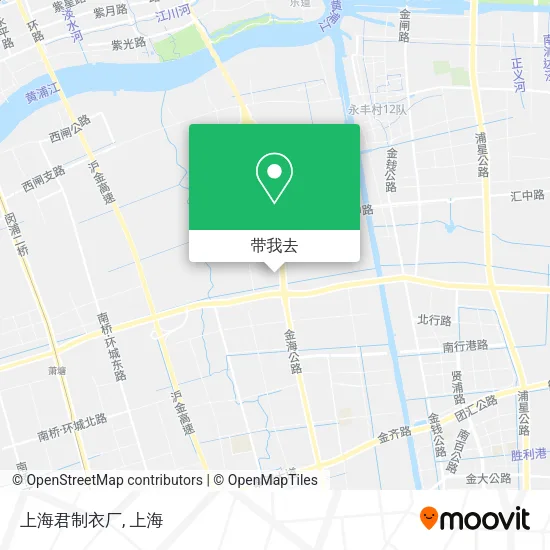上海君制衣厂地图