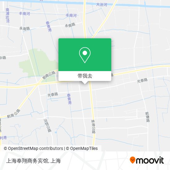 上海奉翔商务宾馆地图