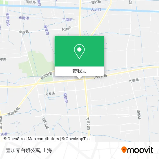 壹加零白领公寓地图