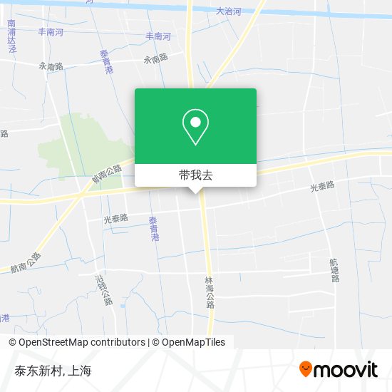 泰东新村地图
