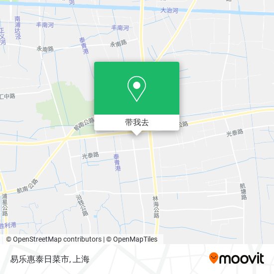 易乐惠泰日菜市地图