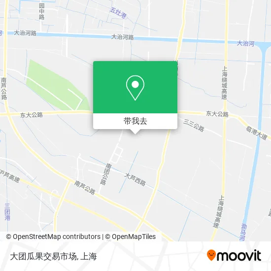 大团瓜果交易市场地图