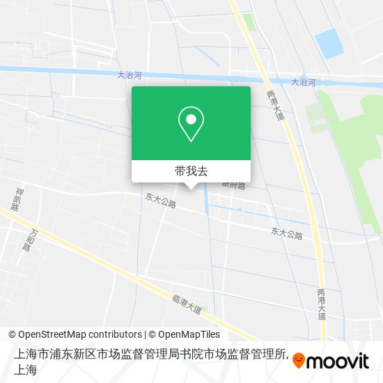 上海市浦东新区市场监督管理局书院市场监督管理所地图