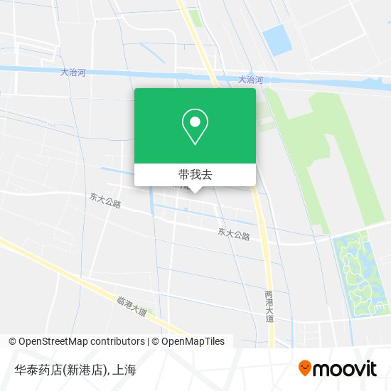 华泰药店(新港店)地图