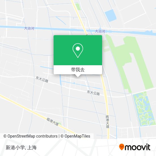 新港小学地图