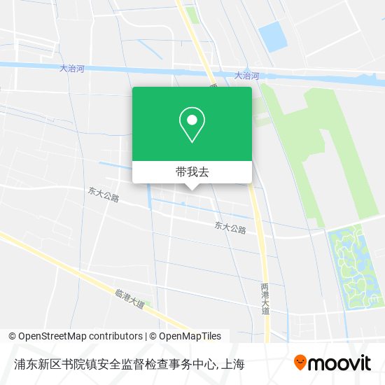 浦东新区书院镇安全监督检查事务中心地图