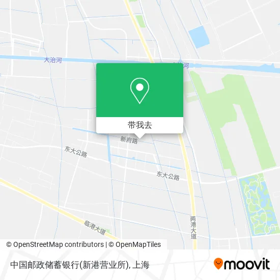 中国邮政储蓄银行(新港营业所)地图