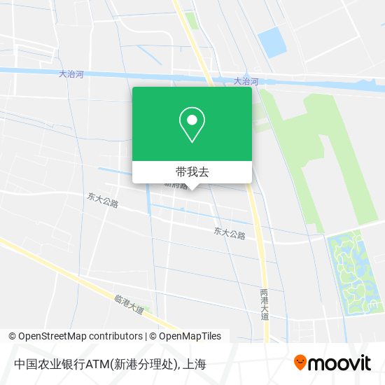 中国农业银行ATM(新港分理处)地图