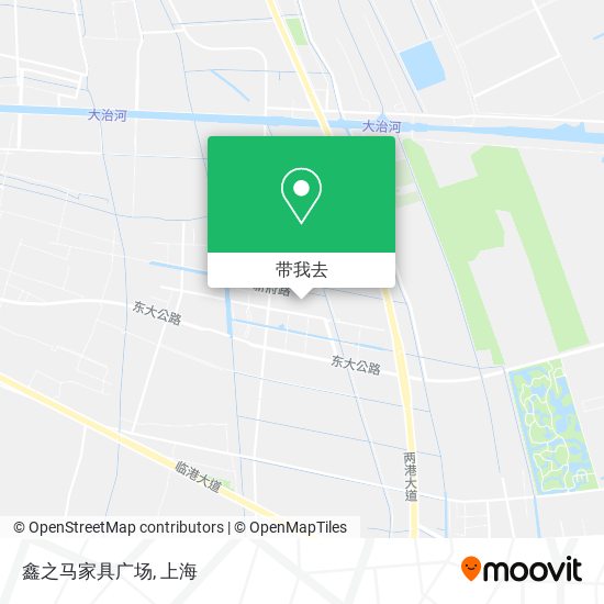 鑫之马家具广场地图