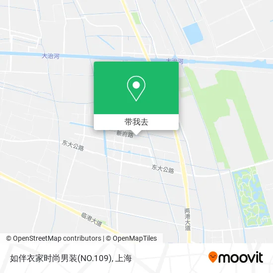 如伴衣家时尚男装(NO.109)地图
