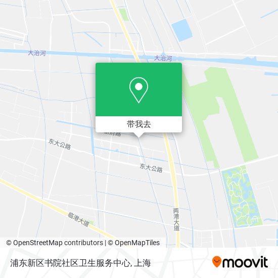 浦东新区书院社区卫生服务中心地图