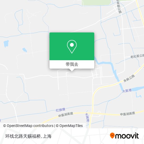 环线北路天赐福桥地图