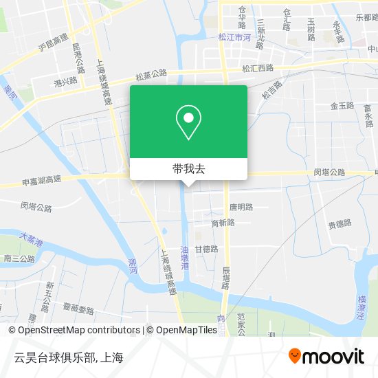 云昊台球俱乐部地图