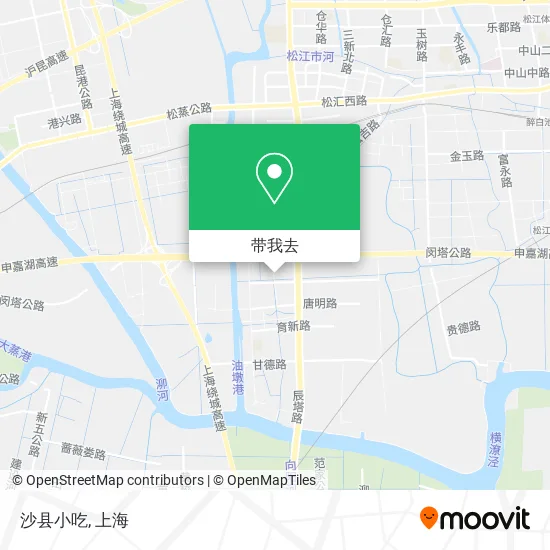 沙县小吃地图