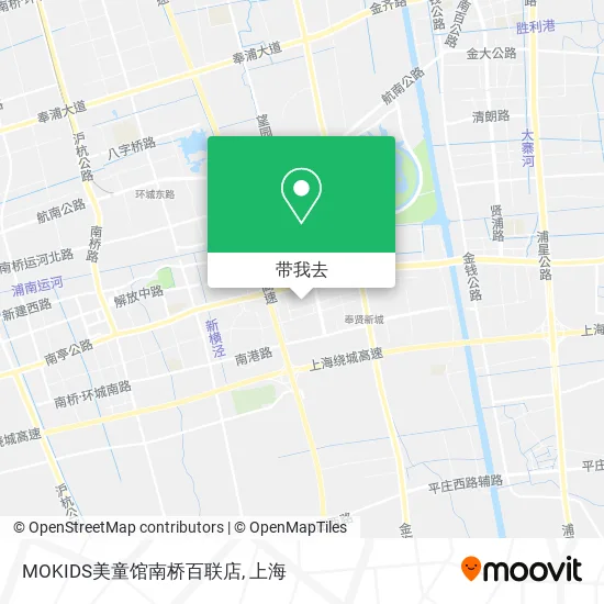 MOKIDS美童馆南桥百联店地图