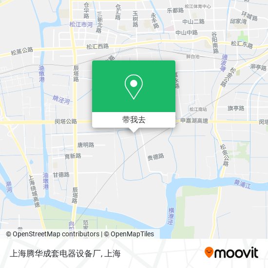 上海腾华成套电器设备厂地图
