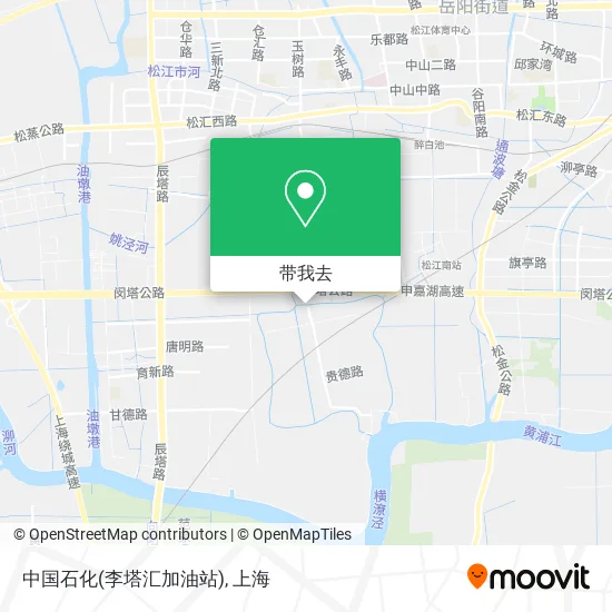 中国石化(李塔汇加油站)地图