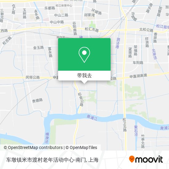 车墩镇米市渡村老年活动中心-南门地图