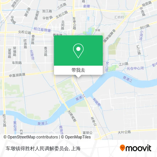 车墩镇得胜村人民调解委员会地图