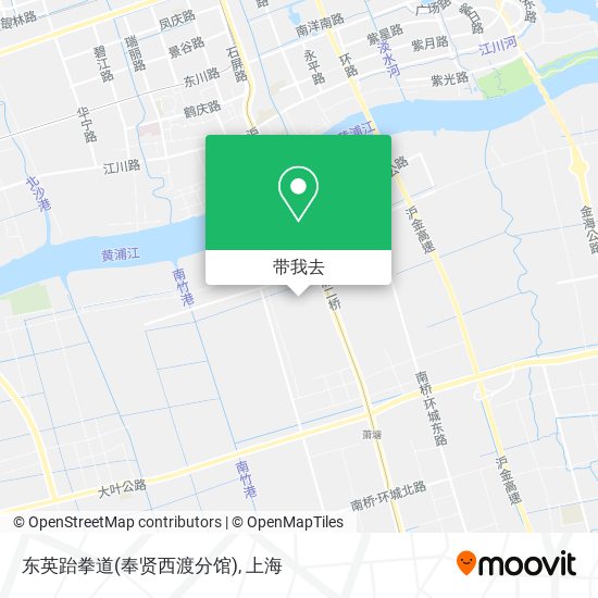东英跆拳道(奉贤西渡分馆)地图