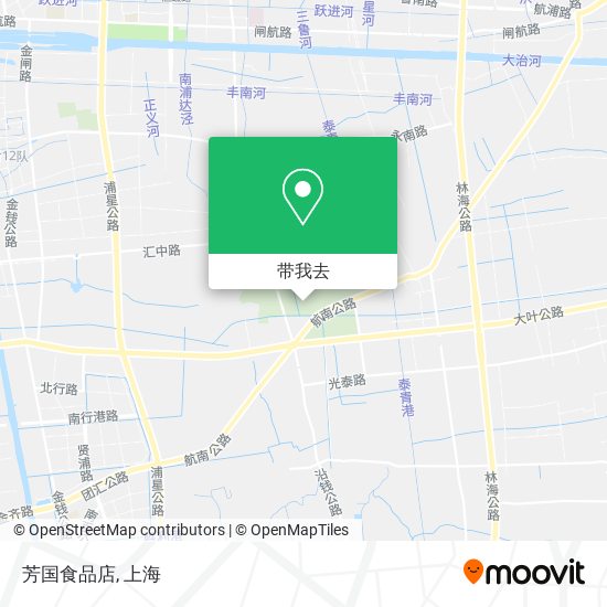 芳国食品店地图