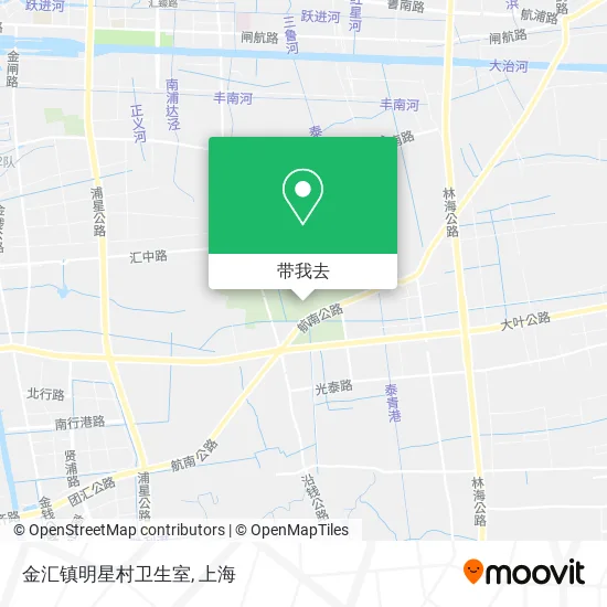 金汇镇明星村卫生室地图