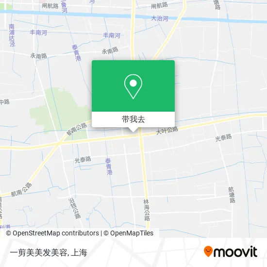 一剪美美发美容地图