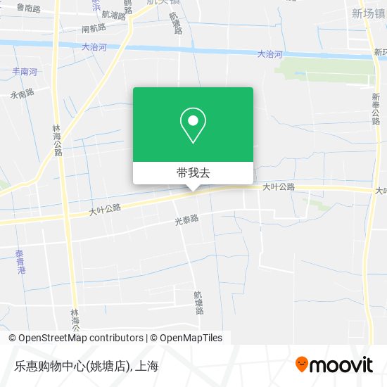 乐惠购物中心(姚塘店)地图