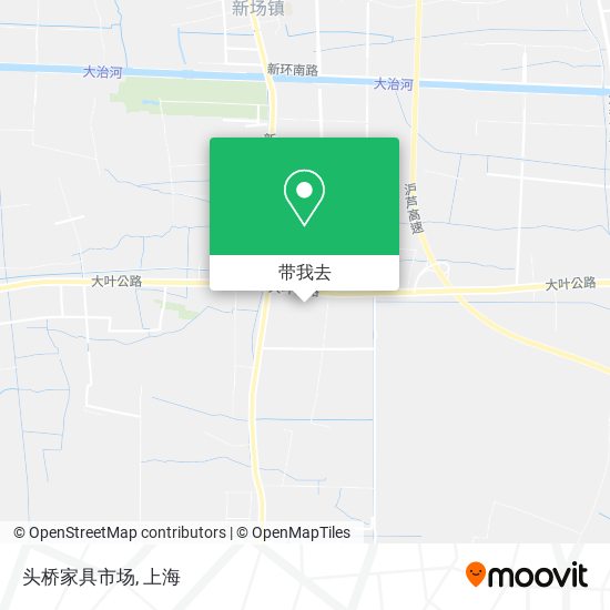 头桥家具市场地图