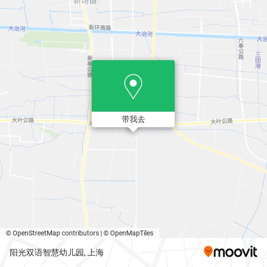 阳光双语智慧幼儿园地图