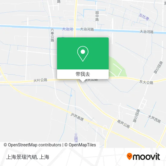 上海景瑞汽销地图