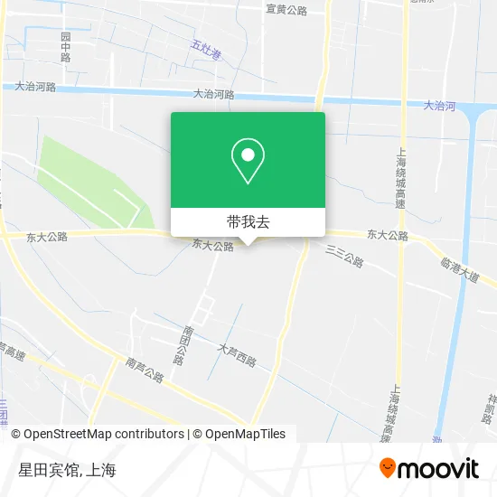 星田宾馆地图