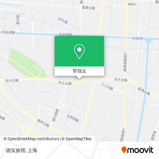 德实旅馆地图