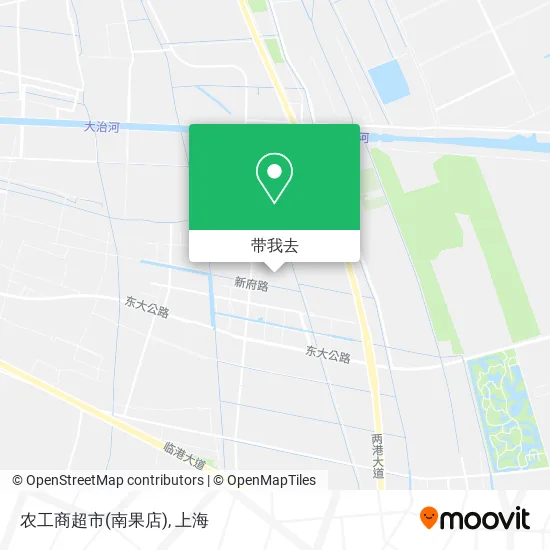 农工商超市(南果店)地图